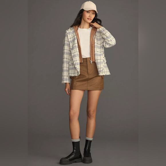 Anthropologie Tweed Dickie Jacket NWT - Picture 1 of 12